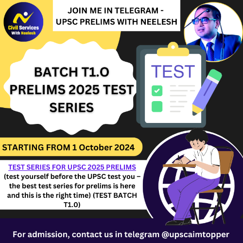 2025 PRELIMS TEST SERIES  1.0